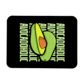 Magnet Flexible Avocado Fruit Food (Horizontal)