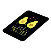 Magnet Flexible Avocado Mieux Ensemble (Côté Gauche)