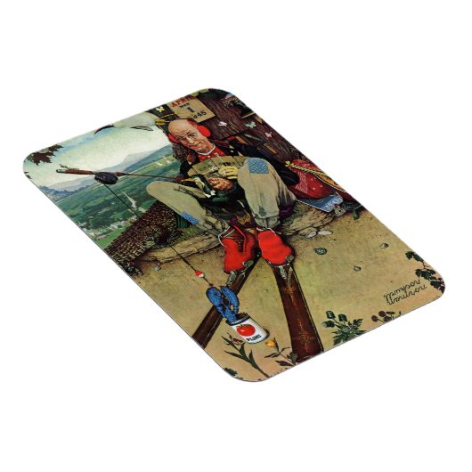 Magnet Flexible Avril Fool 1945 (Côté Droit)