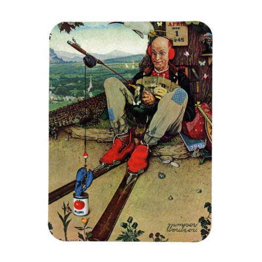 Magnet Flexible Avril Fool 1945 (Vertical)