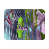 Magnet Flexible Avril Fool Carte Postale Vintage (Horizontal)