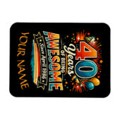 Magnet Flexible Awesome Since April 1986 (Horizontal)