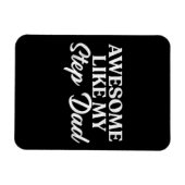 Magnet Flexible Awome Comme Mon Stepdad Step Fils Fille En Droit (Horizontal)