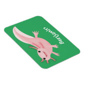 Magnet Flexible axolotl rose pâle (Côté Droit)