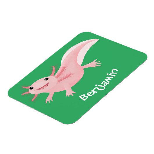 Magnet Flexible axolotl rose pâle (Côté Gauche)