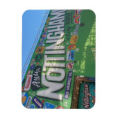 Magnet Flexible Ay Up Nottingham ! (Vertical)