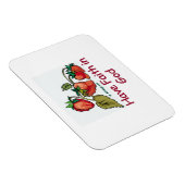 Magnet Flexible Ayez foi en Dieu fraise (Côté Droit)