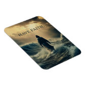 Magnet Flexible Ayez la foi - Jésus Christ Cite la foi chrétienne (Côté Droit)