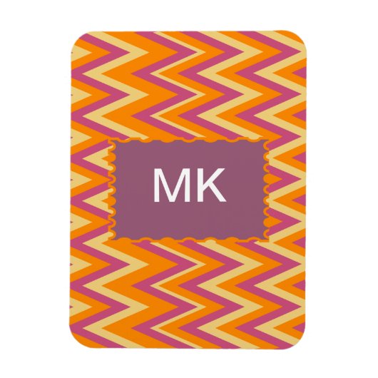 Magnet Flexible Aztec Tribal ZigZag (Vertical)