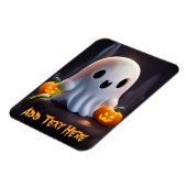 Magnet Flexible Baby Ghost Déplaisant mignon caractère Halloween (Côté Gauche)