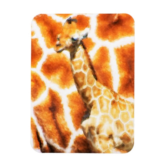 Magnet Flexible Baby Giraffe (Vertical)