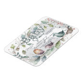 Magnet Flexible Baby shower naturel Watecolor (Côté Gauche)