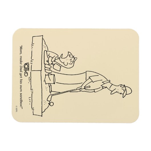 Magnet Flexible Bac à sable (Horizontal)