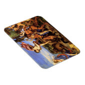 Magnet Flexible Bacchus et Ariadne par Titien (Côté Droit)