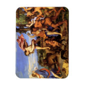 Magnet Flexible Bacchus et Ariadne par Titien (Vertical)