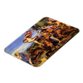 Magnet Flexible Bacchus et Ariadne par Titien (Côté Gauche)