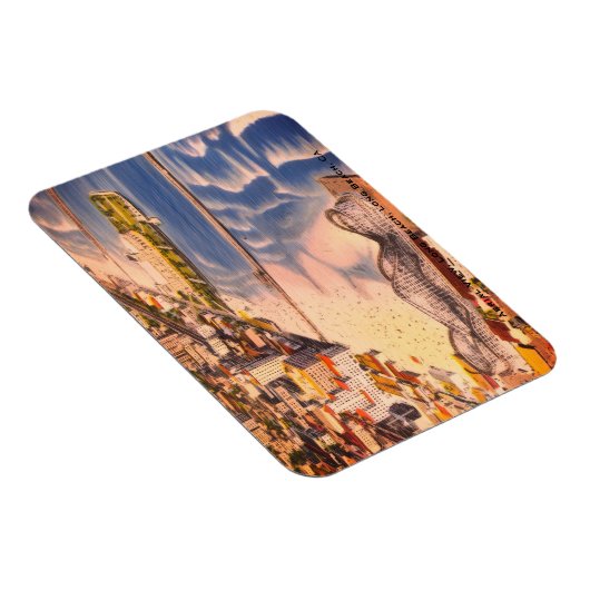 Magnet Flexible Back When Long Beach, CA Was Golden (Côté Droit)