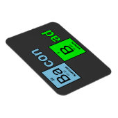 Magnet Flexible Bacon Mal (Côté Droit)