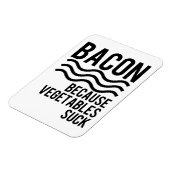 Magnet Flexible Bacon ! ! Parce que les légumes bougent (Côté Gauche)