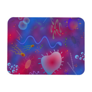 Magnet Flexible Bactéries