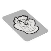Magnet Flexible Badge TAZ™ Evil Grin (Côté Droit)