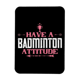 Magnet Flexible Badminton - Ayez une attitude Badminton