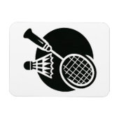 Magnet Flexible Badminton Graphic (Horizontal)