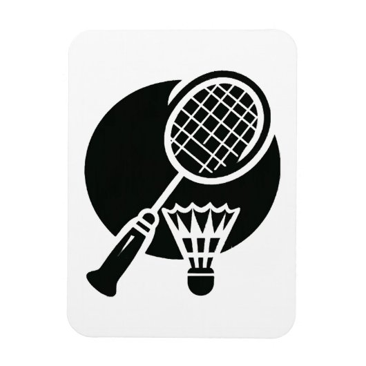 Magnet Flexible Badminton Graphic (Vertical)