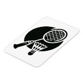Magnet Flexible Badminton Graphic (Côté Gauche)