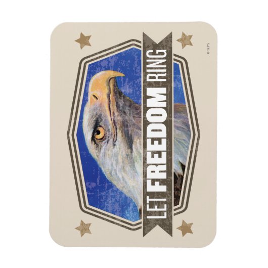 Magnet Flexible Bague de liberté Eagle-Let (Vertical)