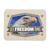 Magnet Flexible Bague de liberté Eagle-Let (Horizontal)