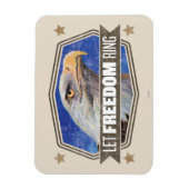 Magnet Flexible Bague de liberté Eagle-Let (Vertical)