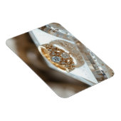 Magnet Flexible bague diamant doré brillant (Côté Droit)