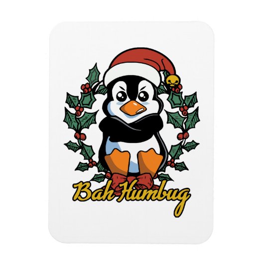 Magnet Flexible Bah Humbug (Vertical)