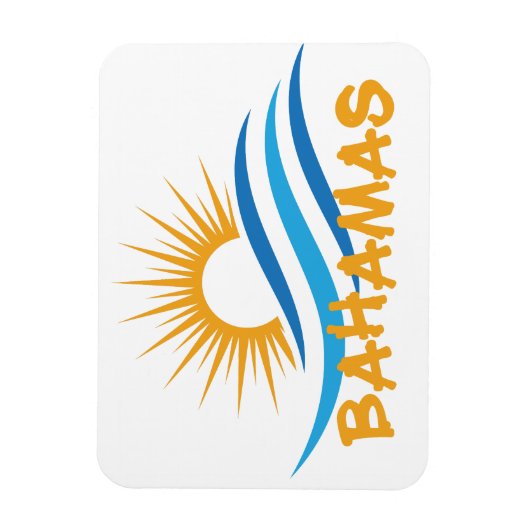 Magnet Flexible Bahamas (Vertical)