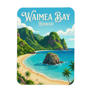 Magnet Flexible Baie de Waimea États-Unis