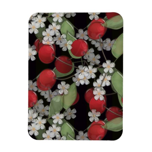 Magnet Flexible Baies rouges (Vertical)