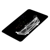 Magnet Flexible Bain à remous X-Ray Skeleton - Rainbow Bubbles (Côté Gauche)