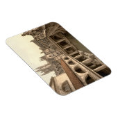 Magnet Flexible Bains romains et Abbaye, IV, Bain, Angleterre (Côté Droit)