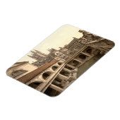 Magnet Flexible Bains romains et Abbaye, IV, Bain, Angleterre (Côté Gauche)