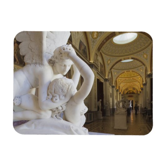 Magnet Flexible Baiser de Cupidon et Psyché, par Antonio Canova (Horizontal)