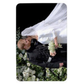 Magnet Flexible Baiser du jour de mariage du duc et de la duchesse (Vertical)