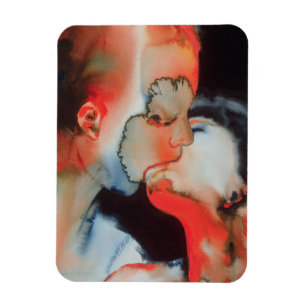 Magnet Flexible Baiser en gros plan 1988