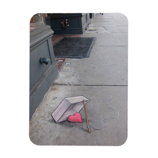 Magnet Flexible Bait du coeur (Vertical)