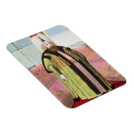 Magnet Flexible Bajazet (Bayezid) II (c.1447-1512) appelé 'Adli', (Côté Droit)