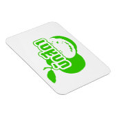 Magnet Flexible Bak Sida ↑ Farang écrit dans Thai Isaan Dialect dé (Côté Droit)