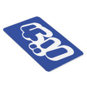 Magnet Flexible BAKA カ ~ Fool en japonais Katakana (Côté Droit)