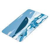Magnet Flexible Baleine arctique (Côté Gauche)