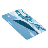 Magnet Flexible Baleine arctique (Côté Droit)