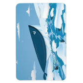 Magnet Flexible Baleine arctique (Vertical)